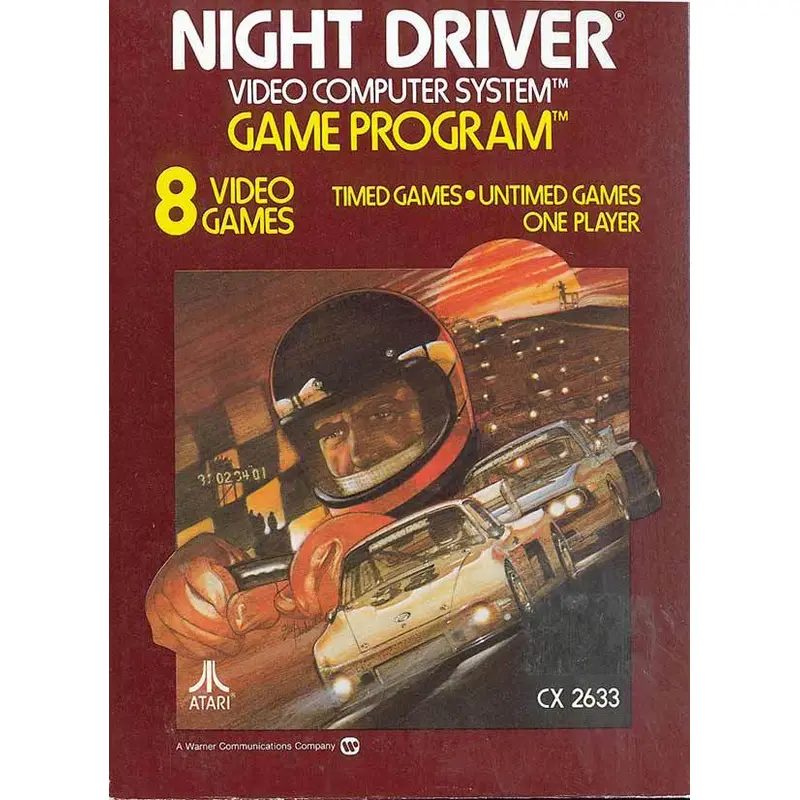 Game | Atari 2600 | Night Driver