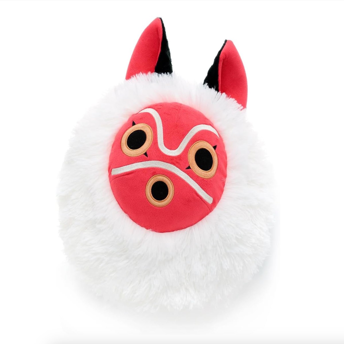 15" Fluffy San Facemask Plush Studio Ghibli Princess Mononoke
