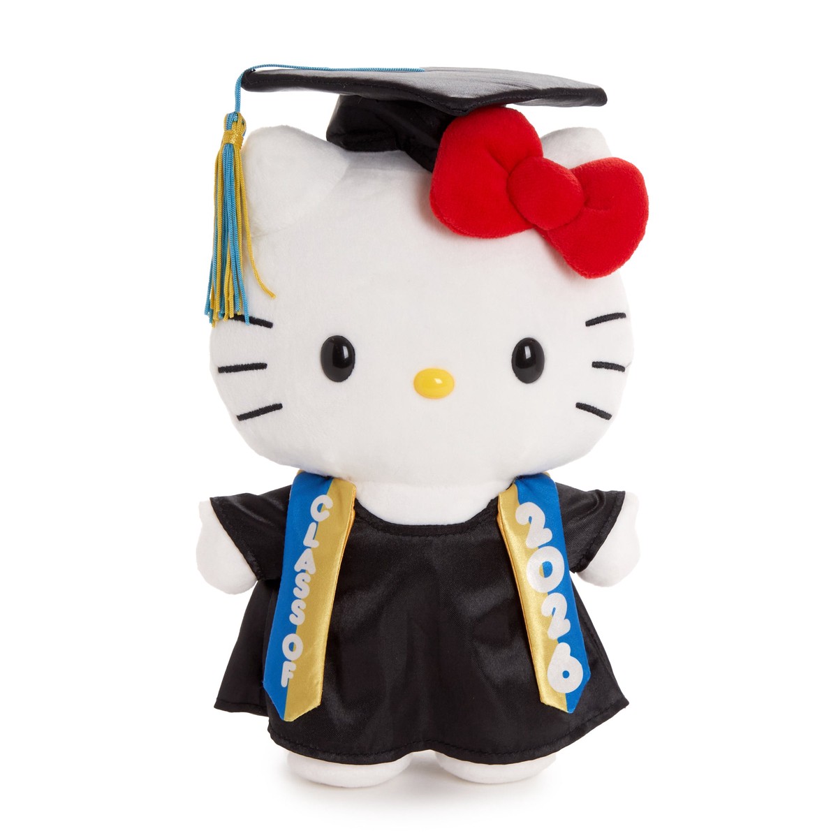 Hello Kitty 9" Cap and Gown Graduation Plush (Blue)