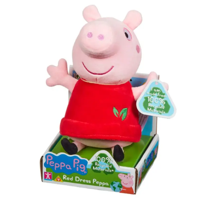 Peppa Pig Red Dress Peppa Plush
