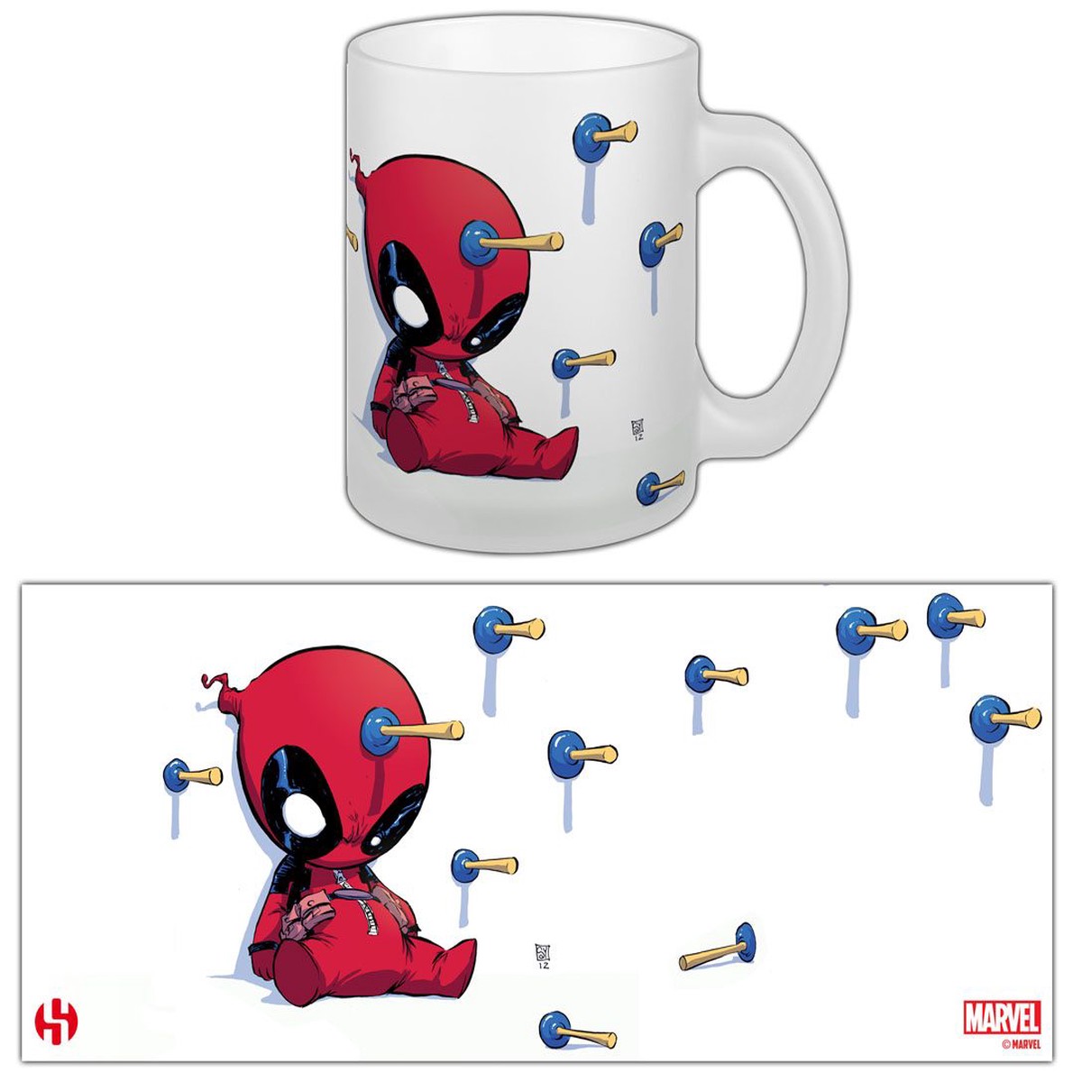 SU ORDINAZIONE Marvel Comics Mug Deadpool Baby