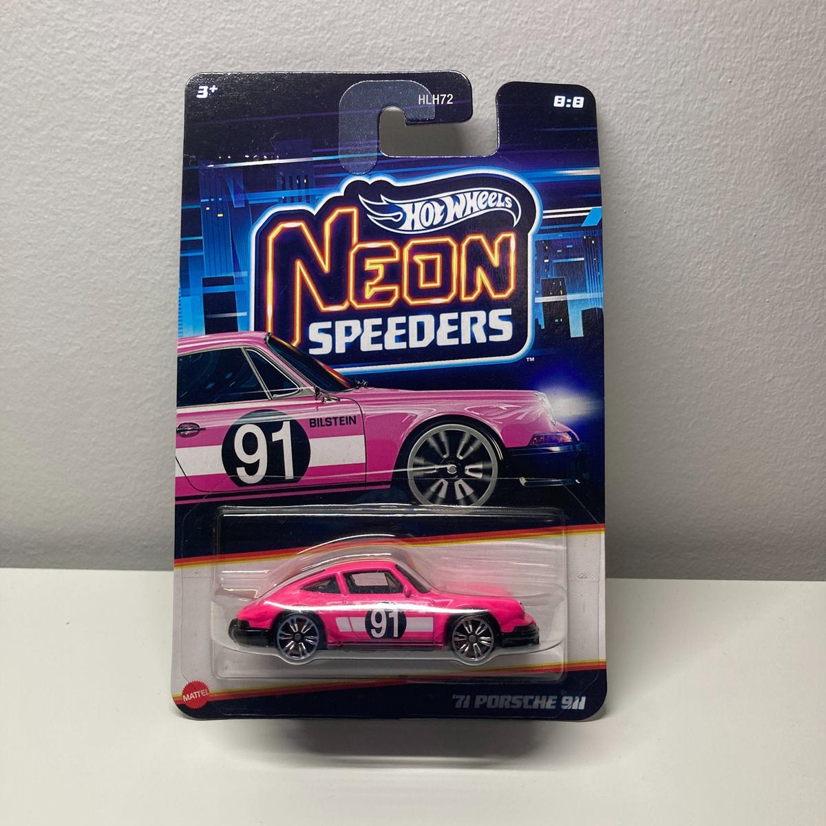 '71 Porsche 911 - Neon Speeders - Hot Wheels