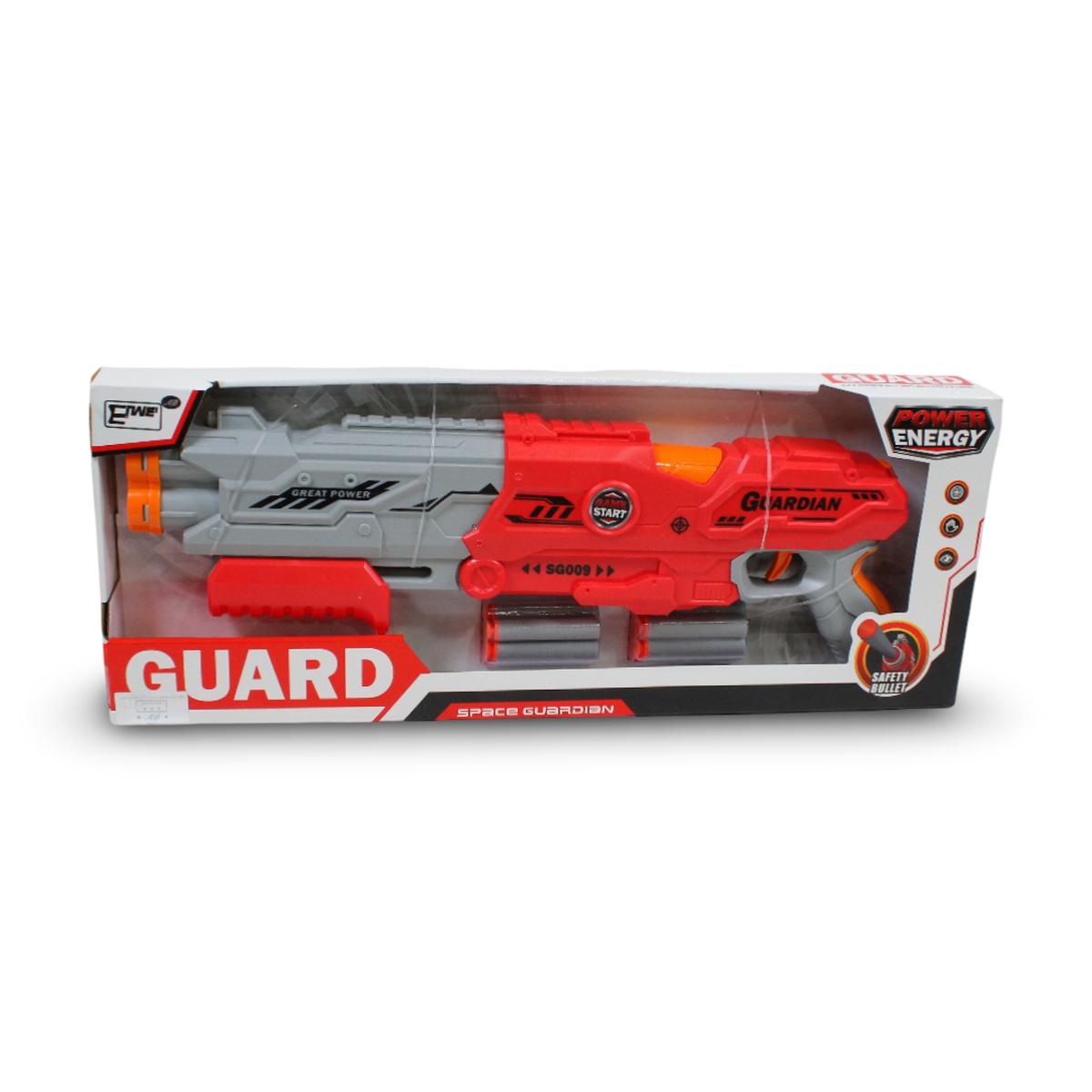 "Space Guardian" Soft Bullet Toy Blaster Gun Red