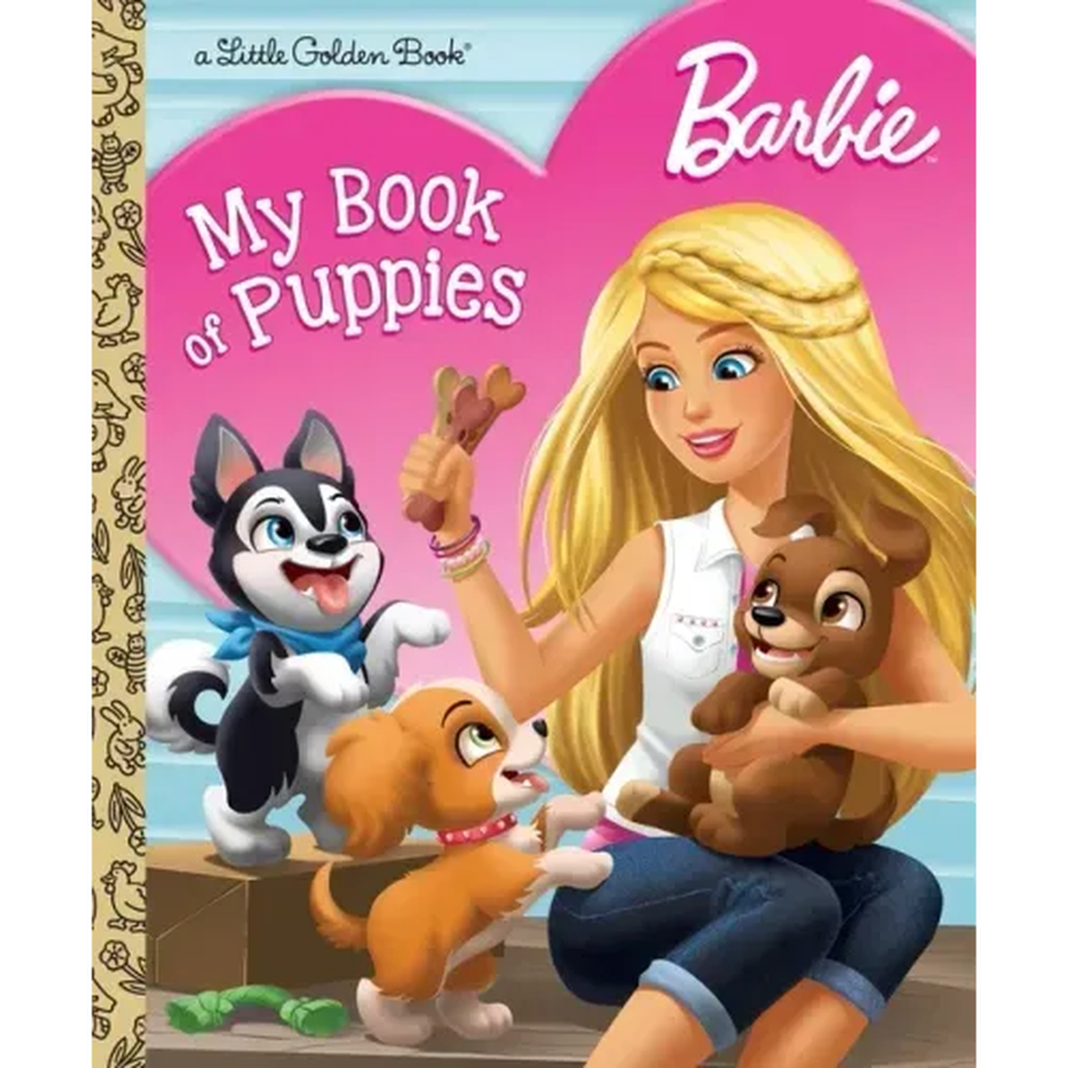 Barbie Little Golden Book - Barbie: My Book of Puppies