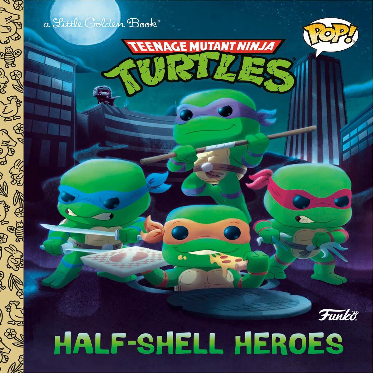 TMNT Little Golden Book - Half-Shell Heroes