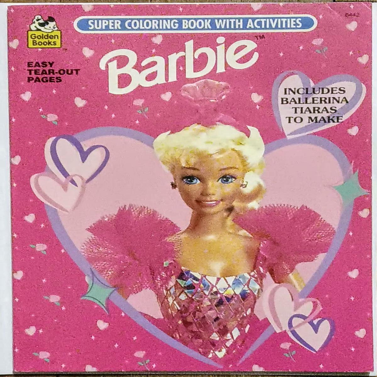 Barbie Ballerina Coloring Book