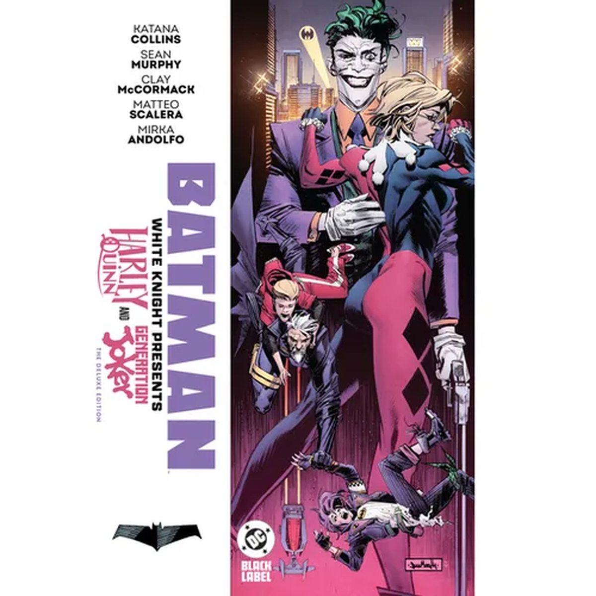 Batman HC Book - Batman: White Knight Presents: Harley Quinn and Generation Joker: The Deluxe Edition