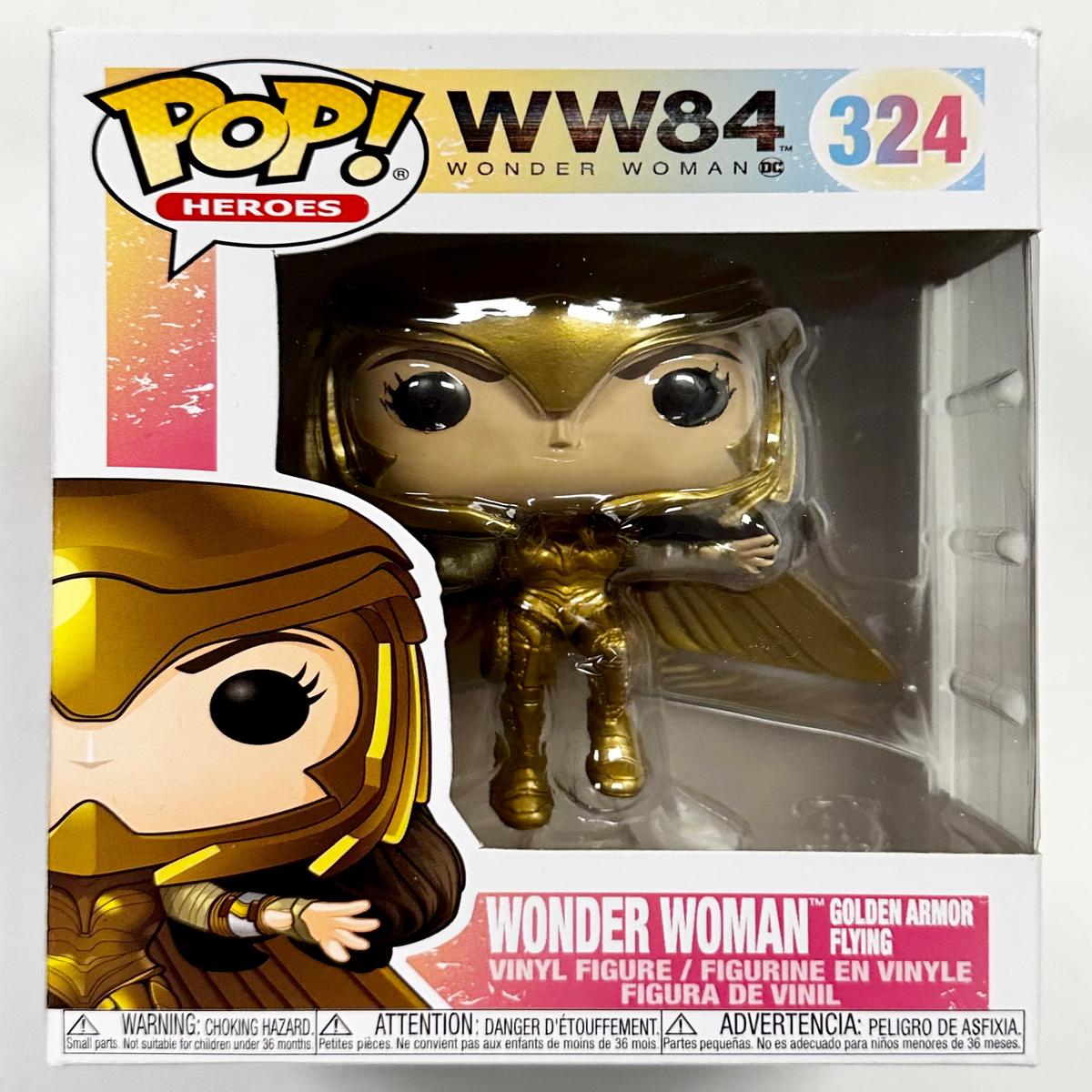 DC Funko Pop! - Golden Armor Flying Wonder Woman #324 WW84 2020