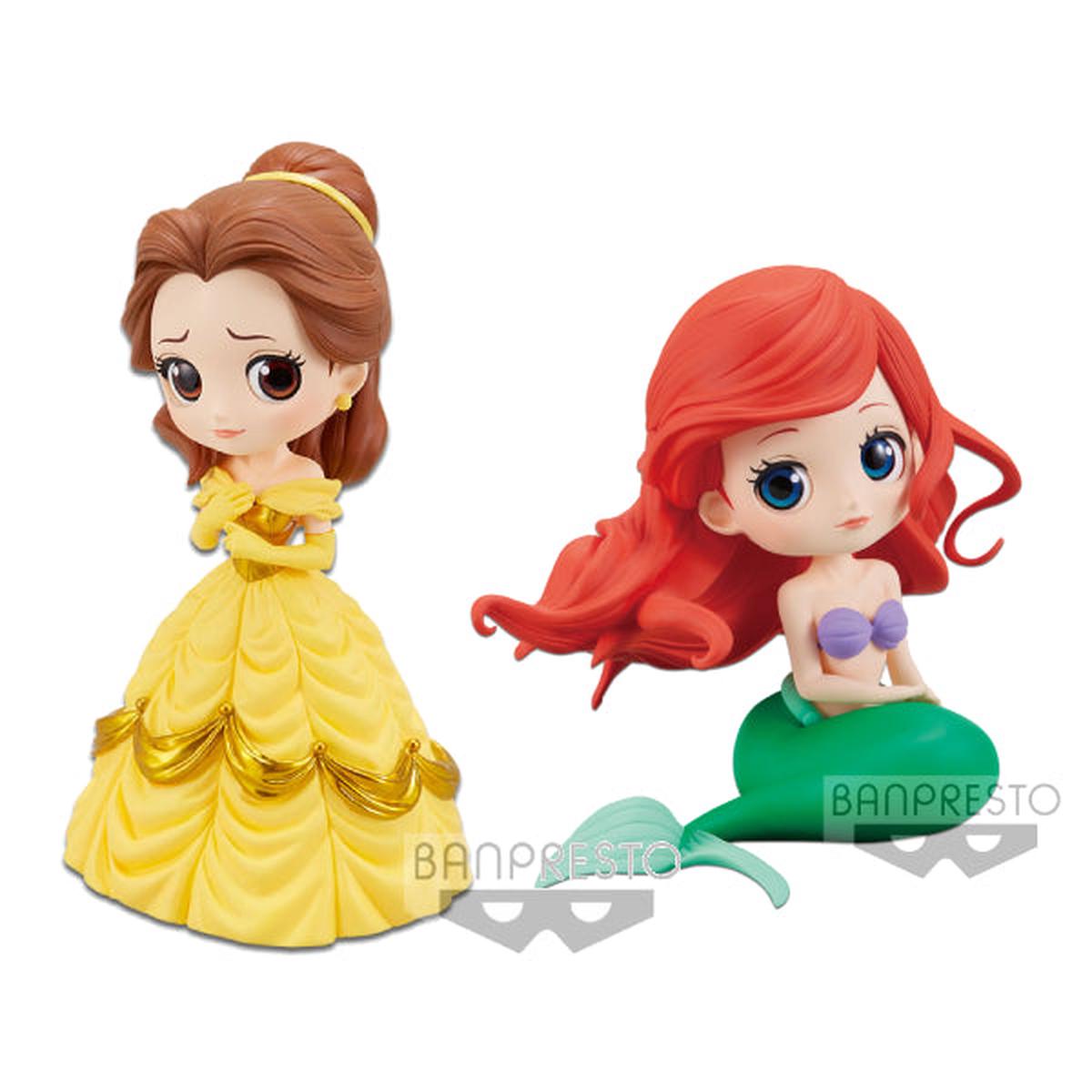 [Q POSKET] DISNEY CHARACTERS (BELLE VER. A / ARIEL VER. A)