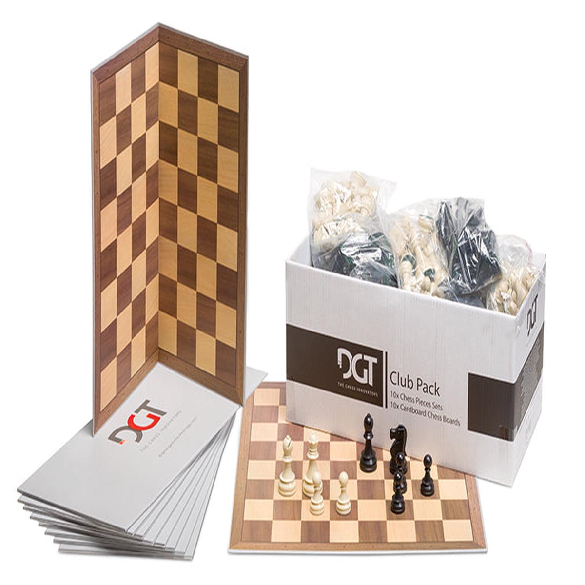 10882 DGT CHESS PIECES PLASTIC 95mm IN BAG