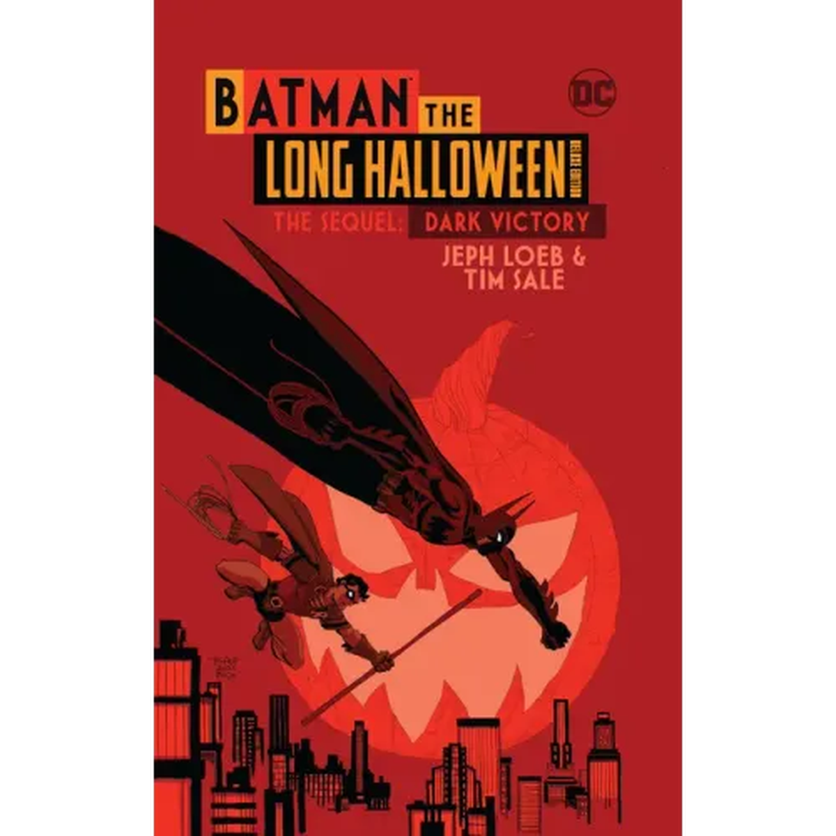 Batman HC Book - Batman: The Long Halloween - Dark Victory Deluxe Edition