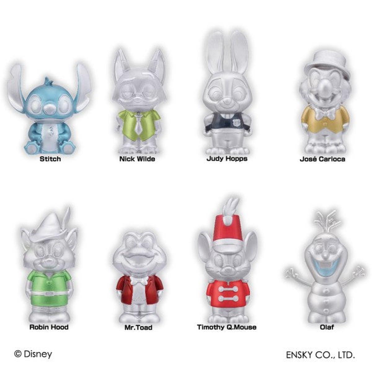 Disney100 Soft Vinyl Puppet Mascot 2 (set of 8)