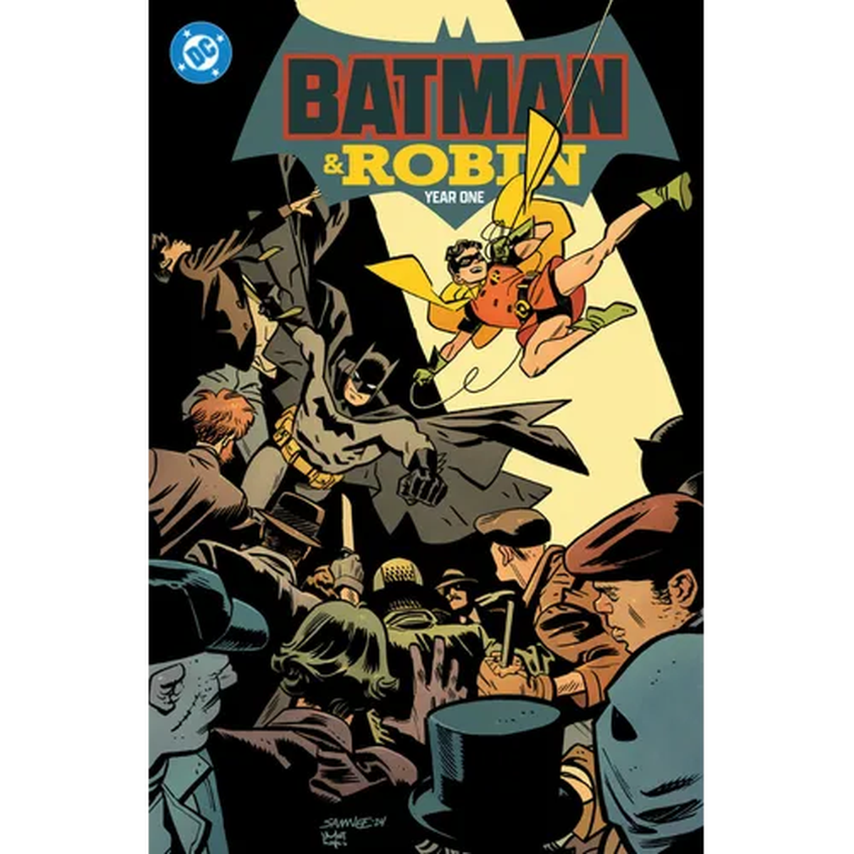 Batman HC Book - Batman and Robin: Year One