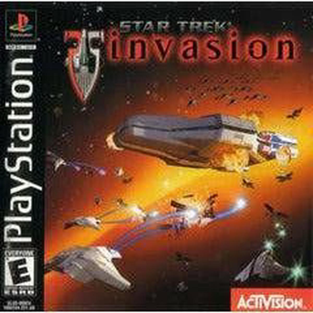 Star Trek Video Game - Star Trek Invasion - PlayStation