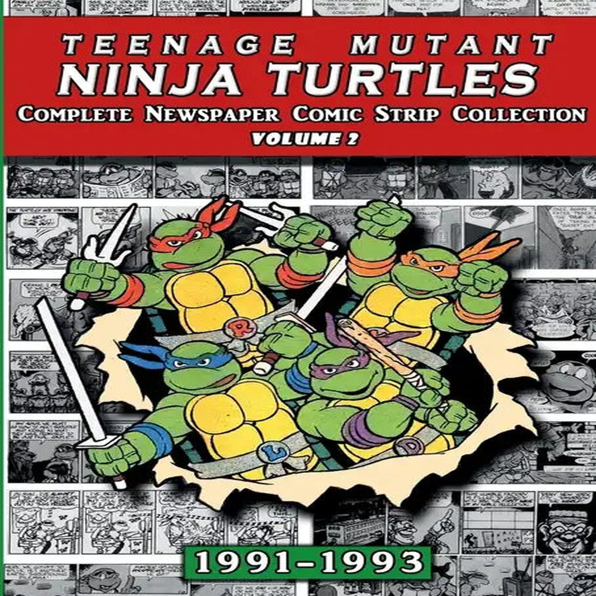 TMNT TPB - Complete Newspaper Daily Comic Strip Collection Vol. 2 (1991-93)