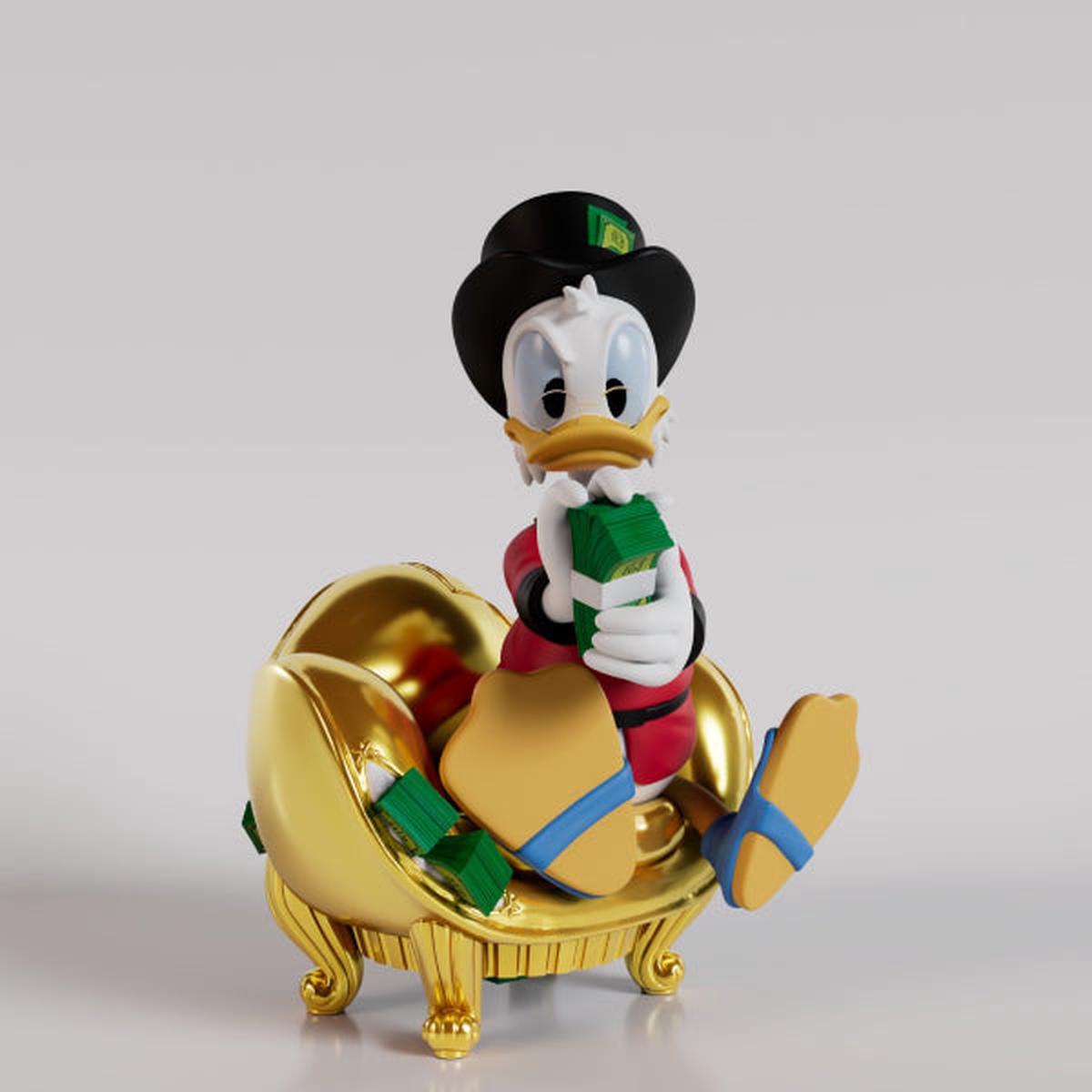 Disney Scrooge McDuck Money Sofa